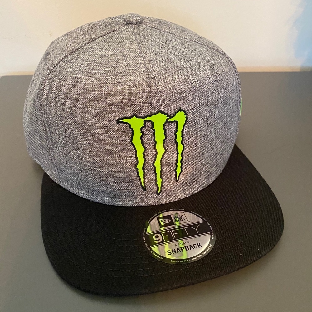 Monster Energy snap back hat- brand new